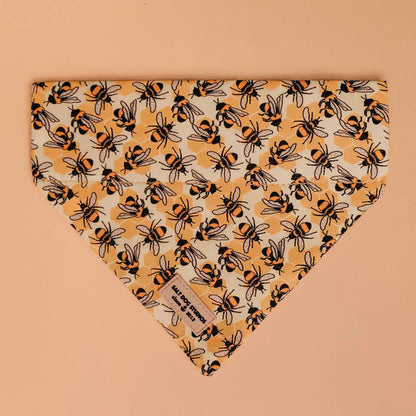 Honey Bee Hive Dog Bandana