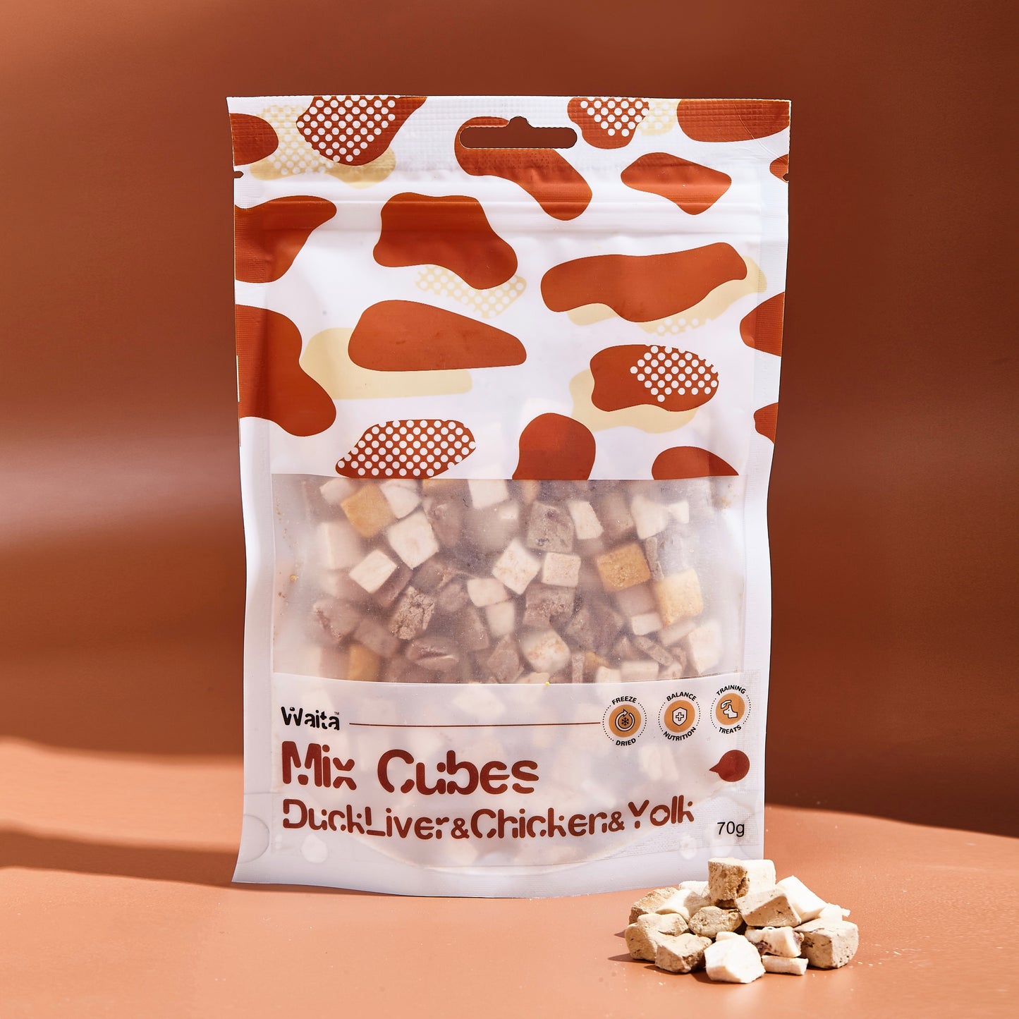 Freeze Dried Mixed Cubes 70g