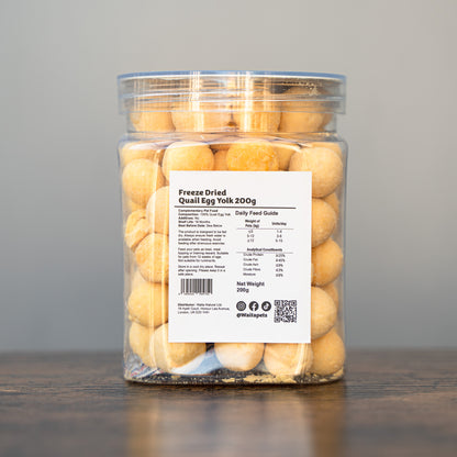 Freeze Dried Quail Egg Yolk 70g