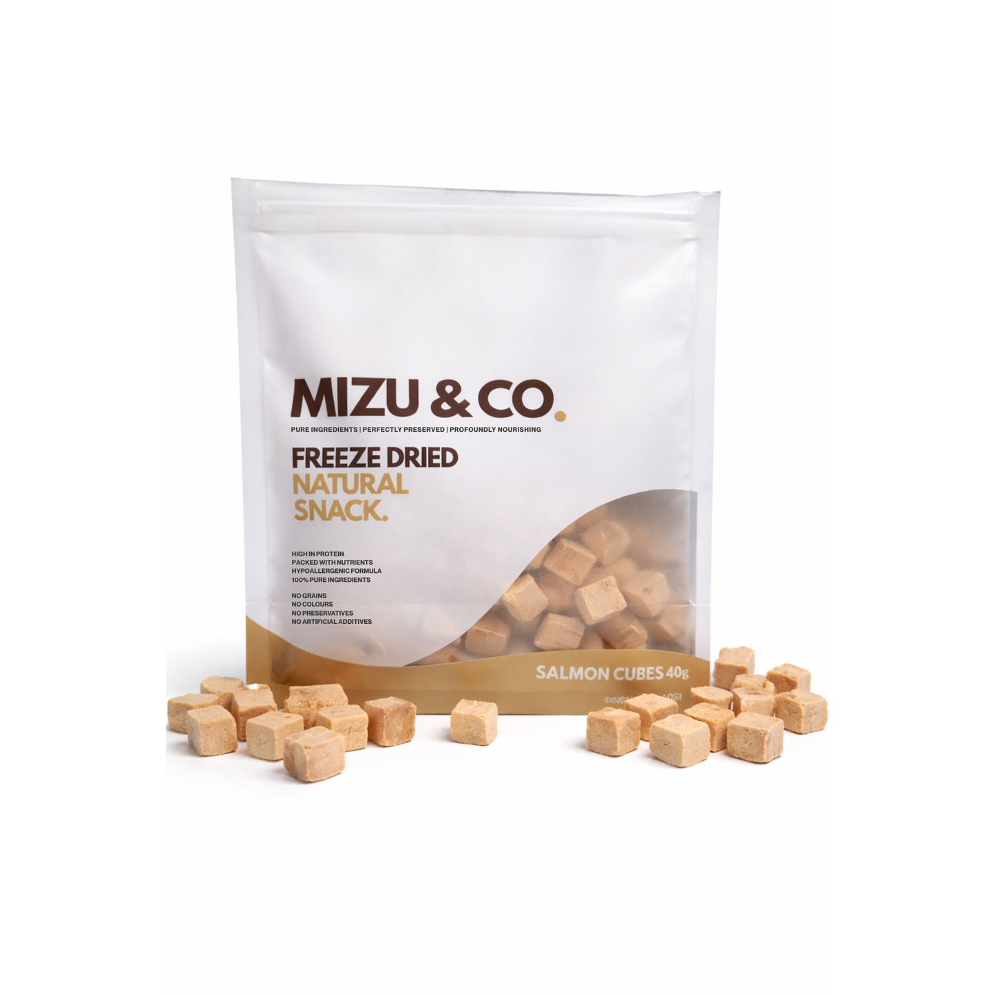 Freeze Dried Salmon Cubes (70g)