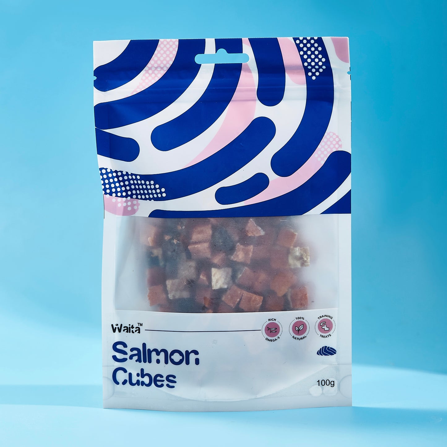Air-Dried Salmon Cubes 100g
