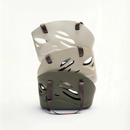 Wave Pet Carry Totes - Genyan White